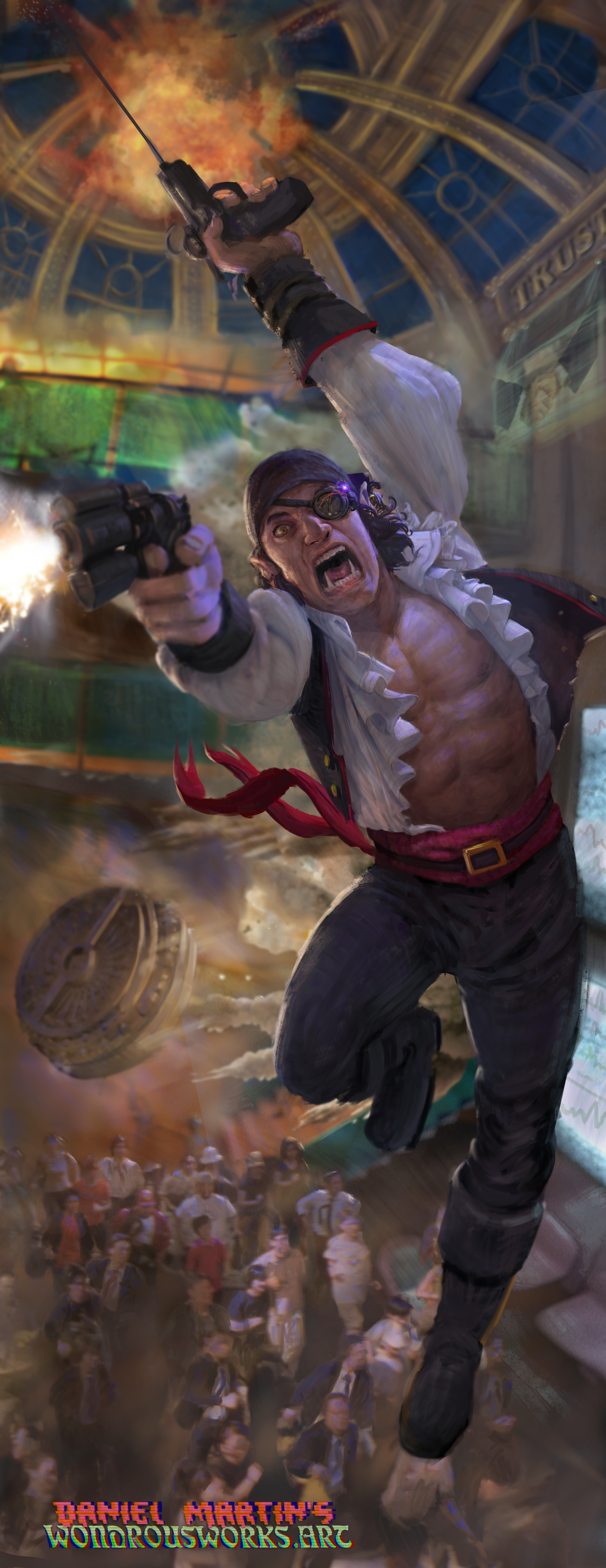 Digital Image: digital/bankpirate.jpg
